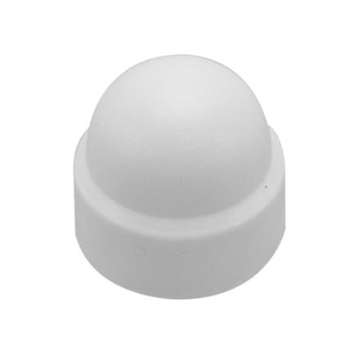 Dak&Gevel Afdekkap Kunststof Voor Moer Wit Ral9010 M12 | 50 stuks - 6305.50.11201 Dak&Gevel Afdekkap Kunststof Voor Moer Wit Ral9010 M12 | 50 stuks - 6305.50.11201