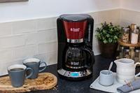 RUSSELL HOBBS 24031-56 - Kleuren Plus programmeerbaar koffiezetapparaat - WhirlTech Technology - 15 kopjes - 1100 W - Rood - thumbnail