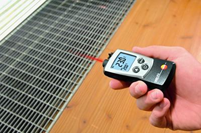 testo 810 Infrarood-thermometer Optiek 6:1 -30 - +300 °C Contactmeting