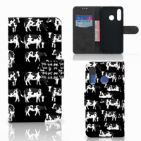 Huawei P30 Lite (2020) Telefoonhoesje met Pasjes Koetjes - thumbnail