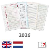 Agendavulling 2026 kalpa pocket bloemen 7d/2p - thumbnail