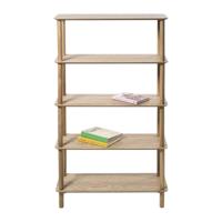 Boekenkast Scandi - naturel - 140x80x30 cm - thumbnail