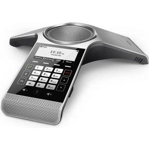 CP930W - VoIP-conferentietelefoon - met Bluetooth-interface - IP-DECT - 5-weg geschikt voor oproepen - SIP, SIP v2, SRTP - Ruimte zilver