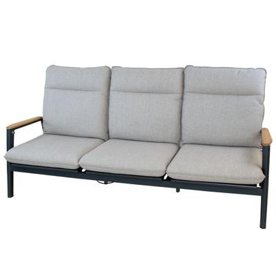 Merino lounge 3-zitsbank midnight grey sunny creme Oosterik Home - Oosterik home