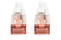 Digitus DK-1644-050 RJ45 Netwerkkabel, patchkabel CAT 6 S/FTP 5.00 m Grijs Halogeenvrij, Verdraaide paren, Snagless, Vlambestendig 1 stuk(s) - thumbnail