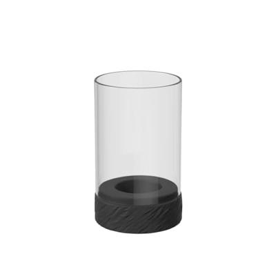 VILLEROY & BOCH - Manufacture Rock Home - Windlicht 14cm zwart