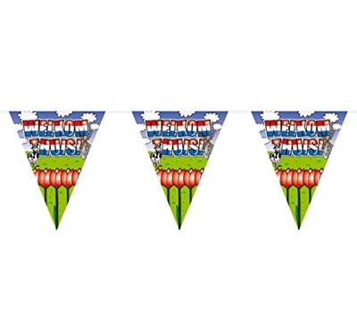 Vlaggenlijn welkom thuis