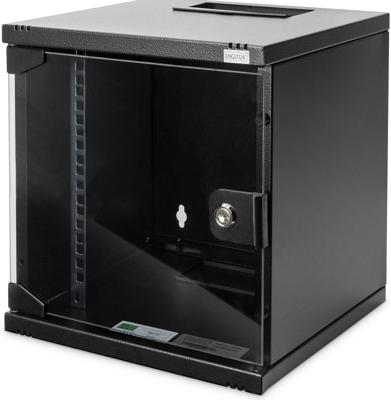 Digitus DN-10-06U-B rack 6U Wandrek Zwart Digitus DN-10-06U-B rack 6U Wandrek Zwart