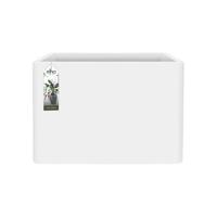 Elho Soft Brick 80x59x30cm rechthoekige plantenbak wit - thumbnail