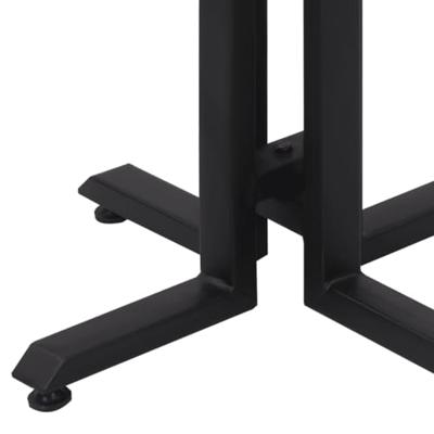 Salontafel rond 55x40 cm massief gerecycled teakhout