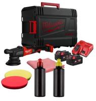 Milwaukee M18 FROP15-502X KIT | Accu Excentrische Polijstmachine | 2 x 5.0 Ah Accu + snellader |Incl. accessoires | In HD-box - 4933492352 4933492352 - thumbnail