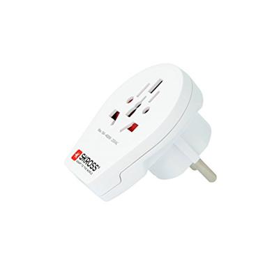 SKROSS | 1.500260 | World to Europe USB | Reisadapter van de wereld naar Europa met 1 USB 2.4A - Spanning en vermogen: 100V - 1600W / 250V - 4000W. Anti-schokbescherming