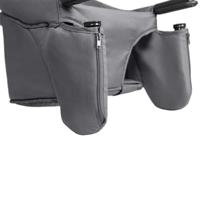 Verplaatsbare tafelstoel - HAUCK - Fix N Sit - Vanaf 6 maanden tot 15 kg - 37 x 42 x 32 cm - Donkergrijs - thumbnail