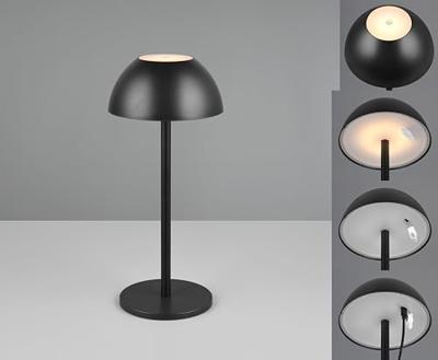 Trio TafellampjeRicardo zwart Ø 13,5cm - R54106132