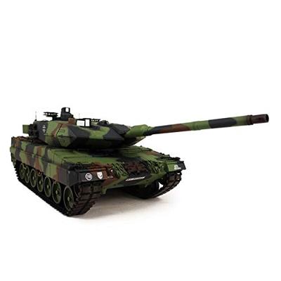Torro 1/16 RC Leopard 2A6 Camouflage BB+IR (nieuwe 2021 versie) (1116038891)