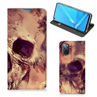 Mobiel BookCase OPPO A52 | A72 Skullhead - thumbnail