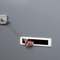 Secumax brievenbusbeveiliger - zilvergrijs - thumbnail