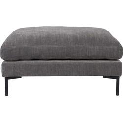 Zuiver Hocker 'Summer' kleur Antraciet