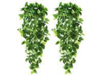 FEDEC Kunst Hangplanten - Hedera klimop slingers - 4 stuks - 110cm - thumbnail