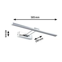 Paulmann Beam Sixty 99890 LED-schilderijlamp 11 W Warmwit Chroom - thumbnail