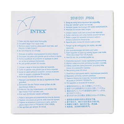 Intex reparatie patches 6 stuks