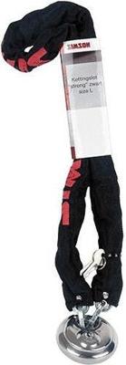 Simson kettingslot 5.5x100 rood-zwart discus Simson kettingslot 5.5x100 rood-zwart discus