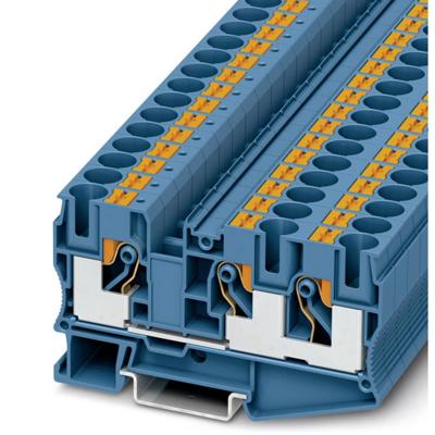 Phoenix Contact 3208747 Doorgangsklem 10.2 mm Snelaansluiting Blauw 50 stuk(s) Phoenix Contact 3208747 Doorgangsklem 10.2 mm Snelaansluiting Blauw 50 stuk(s)