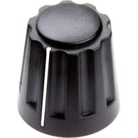 Mentor 4331.4001 Draaiknop Met wijzer Zwart (Ø x h) 14.5 mm x 14 mm 1 stuk(s) - thumbnail