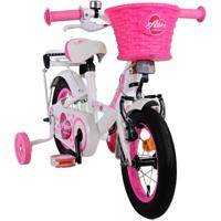 Volare ashley kinderfiets - meisjes - 12 inch - wit - thumbnail