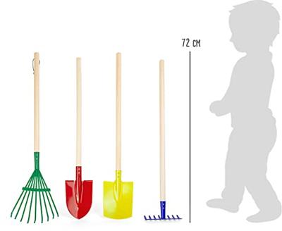 Small Foot - houten kinder tuingereedschap, 4dlg.