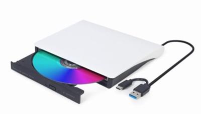 Externe USB CD/DVD brander/speler met USB-C Externe USB CD/DVD brander/speler met USB-C