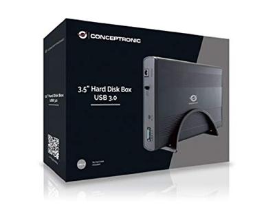 Conceptronic CHD3DUSB3 GEH PC-behuizing 8,9 cm (3,5 inch)