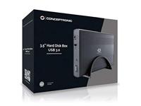 Conceptronic CHD3DUSB3 GEH PC-behuizing 8,9 cm (3,5 inch) - thumbnail