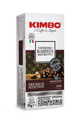 Kimbo Espresso Barista Ristretto - 10 koffiecups