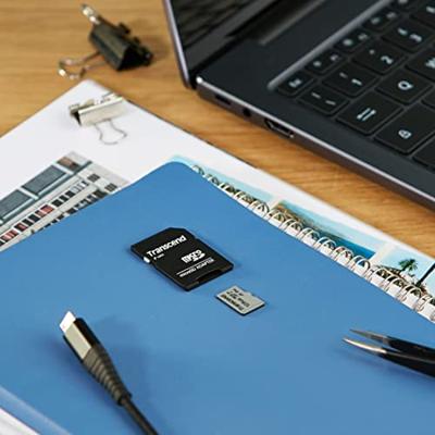 Transcend Premium 300S microSDXC-kaart 128 GB Class 10, UHS-I, UHS-Class 3, v30 Video Speed Class, A1 Application Performance Class Incl. SD-adapter