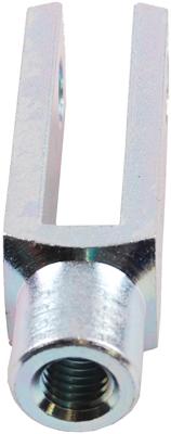 BÜNTE Fork head galvanized m10x40mm