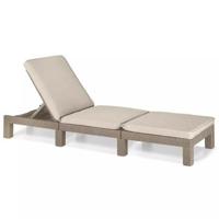 Daytona sunlounger cappucino - thumbnail