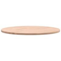 Tafelblad rond 50x1,5 cm massief beukenhout - thumbnail