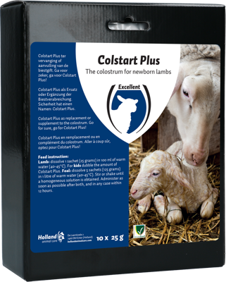 Colstart Plus 10 x 25 g (lam/geit)