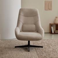 Kave Home Draaifauteuil 'Celida' kleur Beige - thumbnail