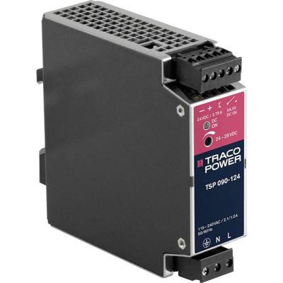TracoPower TSP 090-124N DIN-rail netvoeding 3750 mA 90 W Aantal uitgangen:1 x Inhoud 1 stuk(s)