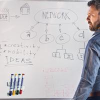 Franken Z1981 Penhouder magnetisch Transparant - thumbnail