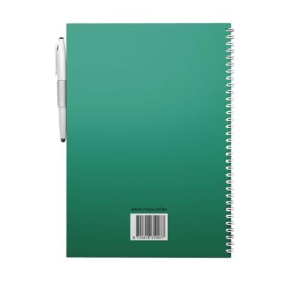 MOYU Uitwisbaar notitieboek - hardcover a4 - forest green MOYU Uitwisbaar notitieboek - hardcover a4 - forest green