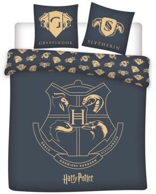 Harry Potter Dekbedovertrek Hogwarts - Lits Jumeaux - 240 x 220 cm - Wit Harry Potter Dekbedovertrek Hogwarts - Lits Jumeaux - 240 x 220 cm - Wit