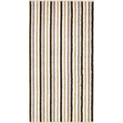 Cawö Cawo Shades Streifen Douchelaken 70x140 sand