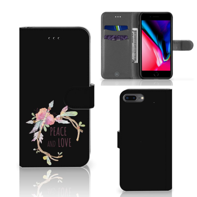 Apple iPhone 7 Plus | 8 Plus Leuk Hoesje Boho Text Apple iPhone 7 Plus | 8 Plus Leuk Hoesje Boho Text