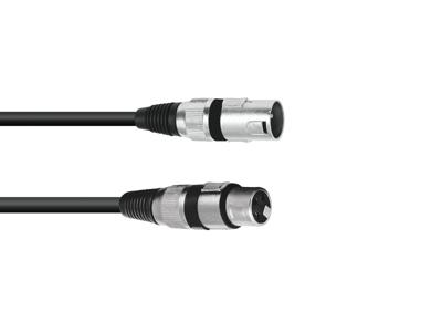 OMNITRONIC XLR Cable 3-pin 5m bk