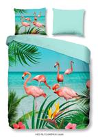 Pure Dekbedovertrek Flamingo-Lits-jumeaux (240 x 200/220 cm) - thumbnail