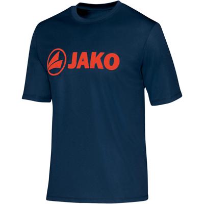JAKO 6164 Functioneel Shirt Promo - Navy/Flame - XXL