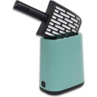 Rotho biala kattenbakschep + zakjes en houders mistletoe groen - thumbnail